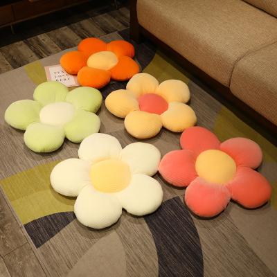 China Wholesale Decorative Plush Flower Pillow Cushion Plush Stuffed Toys Flower Shaped Plush Cushion for sale