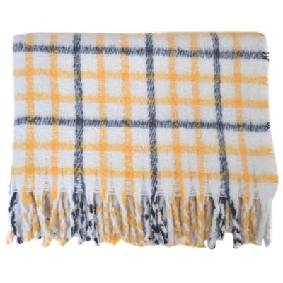 China Single Use Season Woven Polyester Eco-Friendly Paintbrush Throw Blankets for sale