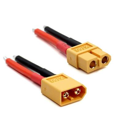 China Hoogwaardige XT60 Mannelijke Vrouwelijke Plug Connector 12AWG Silicon Wire Lead Extension Cable voor RC Lipo Battery FPV Racing Drone Te koop