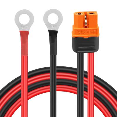 China 12AWG Silicon Wire XT60 XT60H Male Female to O Ring Terminal Cable for RC Aircraft Toy Cars Lipo Battery FPV Racing Drone for sale