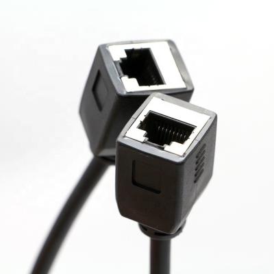 China Anpassung 1M 2M 3M Cat5 RJ45 8P8C Weibliche Steckdose zu RJ45 Weibliche Steckdose Lan Ethernet Netzwerkkabel zu verkaufen