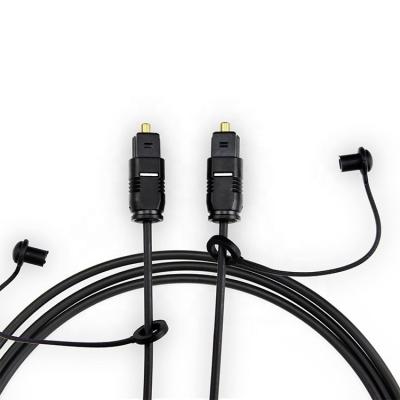 China Personalização Durável Fibra Óptica 1M 2M 3M 5M Spdif Ouro Óptico Digital Audio Toslink Cable à venda