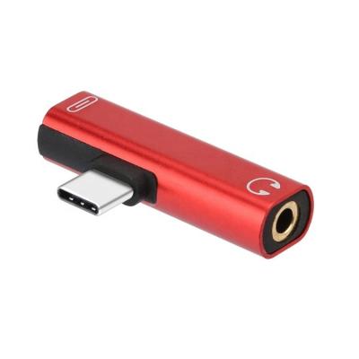 Κίνα 2 σε 1 USB τύπου C σε 3,5mm Jack PD φόρτιση ακουστικό ακουστικού προς πώληση