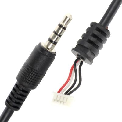 China Custom Assembly 1M 2M 3M 3.5mm TRRS Audio DC Jack to JST 2.0mm 2.54mm Pitch Cable for sale