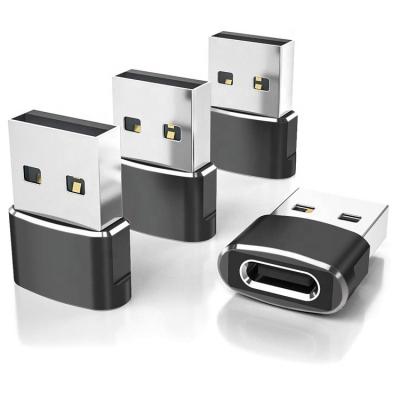 Китай Мультицветный металлический корпус USB Type C женский на USB мужской адаптер продается