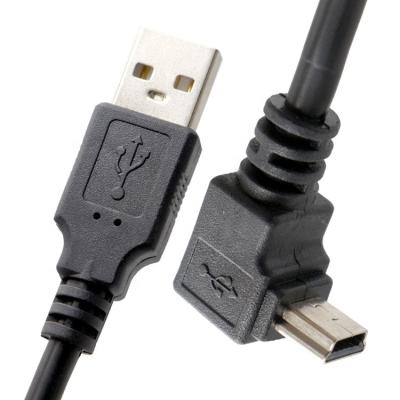 China OEM Direita esquerda para cima para baixo ângulo de 90 graus MINI cabo USB para PS3 controlador MP3 câmera à venda