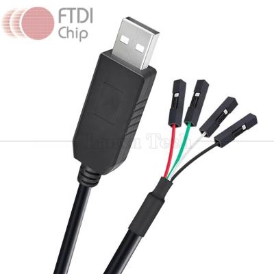 China High Compatible WIN7 10 FTDI FT232 5V 3.3V USB to Uart TTL Serial Cable for Raspberry Pi for sale