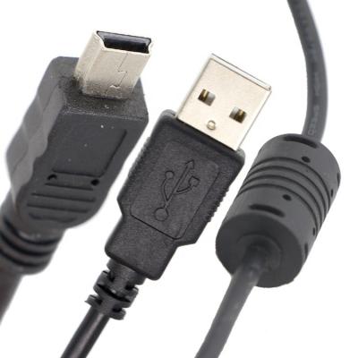 China 1m Câmera Digital Anel Magnético Mini USB Cable de Carregador de Dados com Ferrite à venda