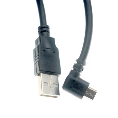 Cina Sinistra destra verso l'alto verso il basso angolo 1M 2M 3M 5M carica dati 90 gradi Micro a cavo USB in vendita