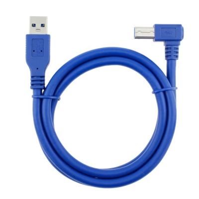 China High Speed 5Gbps 90 Grade Right Angle USB 3.0 A Male naar USB B Type Printer Cable voor Epson HP Te koop