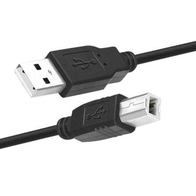 China High Speed Data Charging 1M Type A Male to B Male USB 2.0 Cable for Printer Scanner for sale