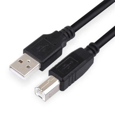 중국 HP용 고품질 1m 2m 3m USB 타입 B에서 A 남성 USB 프린터 케이블 판매용