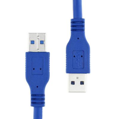 China High Speed 5Gbps 1M 3M USB3.0 A Male to A Male USB 3.0 Extension Data Cable for PC Modem Printer for sale