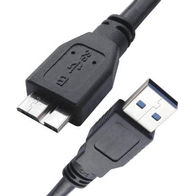 중국 고속 5Gbps 데이터 충전 USB 3.0 마이크로 B 케이블 외부 하드 SDD Hdd 판매용