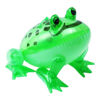 China Unlimited Best Gift Party Favor Inflatable Toy Frog Luminous Decoration for sale