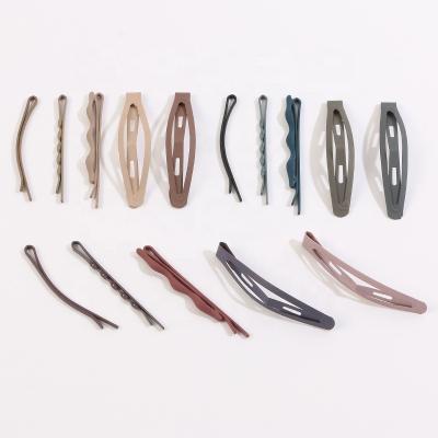 China Fashion Fashion Korean Style Fashion Hair Clips Pins Sets Vintage Spray Paint Hair Clips Trendy Hair Accessories 2022 For Women for sale