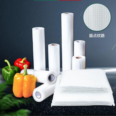 China High Quality Safety Food Grade Three Sides Sealed Food Vacuum Film Rolls Textured Bag Embossed Vacuum Rolls for sale