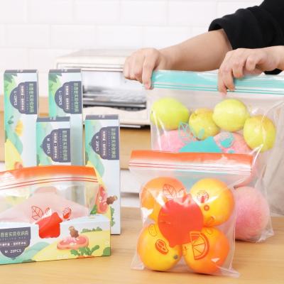 China Sustainable Food Zipper Bags Storage Ziplock Bags For Food, Sandwich, Organization, And More Ziplock Bags for sale