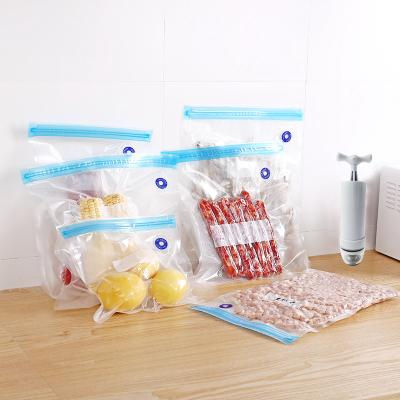 China High Quality Food Grade VACUUM Zip Lock Vacuum Bags Sous Vide Bags For Food Storage for sale