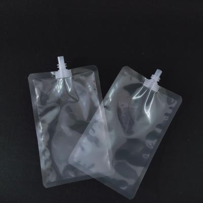 China Disposable Sterile Homogeneous Bag Custom Printing Eco Friendly Liquid Packaging Pouch Clear Packaging Pouch With Spout for sale