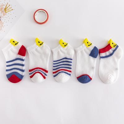 China New QUICK DRY Kids Ice Stocks Spring And Summer Breathable Short Tube Cute Mesh Stockings Baby Socks Fun for sale