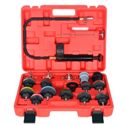 China Auto Repair Tools 18PCS Universal Cooling System Test Tool Water Tank Detector for sale