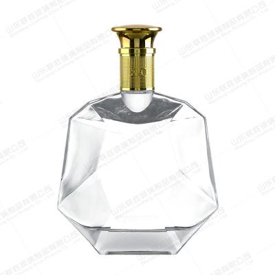 China Decante Beverage Xo Vodka Decanter Alcohol Liquor Wine Glass Bottle Empty Wine Glasses for sale