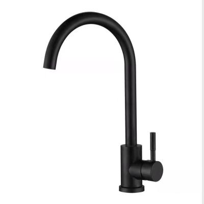 China Black Sense Faucets FAS003 Stainless Steel Kitchen Faucet Pull Down Kitchen Sink Faucet for sale