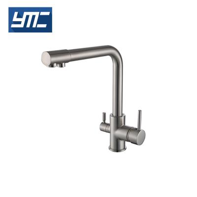 China Thermostatic Faucet Manufacturer Design Hot and Cold Water Faucet Mixer Kitchen Sink Faucets for sale