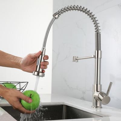 China Thermostatic Faucets Kitchen Sink Mixer Tap With Flexible Movable Multi Function Spray Kitchen Faucet for sale