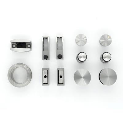 China 304 Stainless Steel Modern Glass Frameless Shower Sliding Door Roller Wheels Accessories for sale