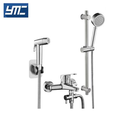 China Without Slide Bar Factory Wholesale Copper Sprinkler Shower Set Single Shower Head Lift Set for sale