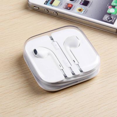 China In-ear 1.2 M Earphones Wired 3.5mm With MIC 1.1M In-ear Stereo Earphone For iphone 4/5/6 For Android for sale