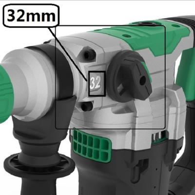 China 32mm Brush Tied 1280W Electric Rotary Hammer Drill T23201 for sale