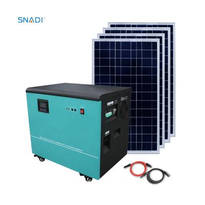 China Pure Home Solar Power Sine Wave DC AC Home Complete Solar Power System For Houses for sale