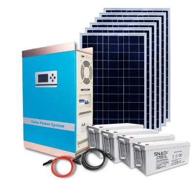 China 5KW 48VDC Inverter Solar System 350*175*550MM Hybrid Home Solar Integrated Power Controller Charge for sale