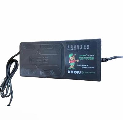 China Electric Car Seven Lights 72V40A Charger Tricycle Smart Charger Waterproof Dustproof Charger for sale