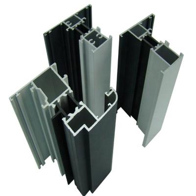 China door & Window House Metal Frame Glass Splits Heat Insulation Building Alloy Anodized Aluminum Sliding Window Extrusion Profile for sale