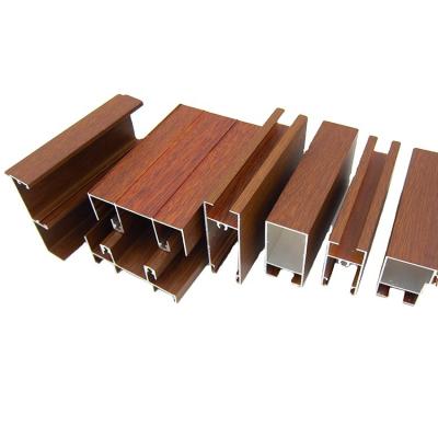 China Customized Extruded Aluminum Design For Sound Amplifier China Grain Profile High Quality Aluminum Wood Sideboard With Aluminum Frame Glass Door Sideboard for sale