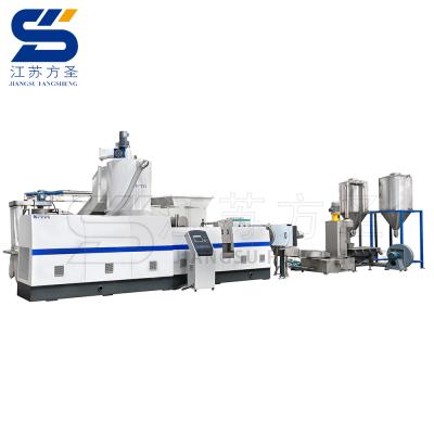 China Composite Plant PP PE Film Recycling Watering Pelletizer Cutting Granulator Line for sale