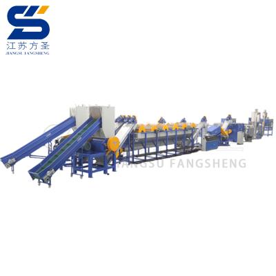 China PP PE Film Compression Dryer PP PE Film PP PE Washing Line PE Recycling Machine for sale