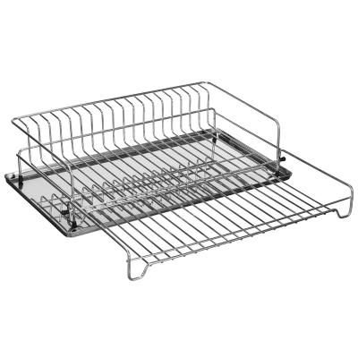 China Sustainable OVER-the-SINK 2-in-1 Expandable Universal Drying Rack for sale