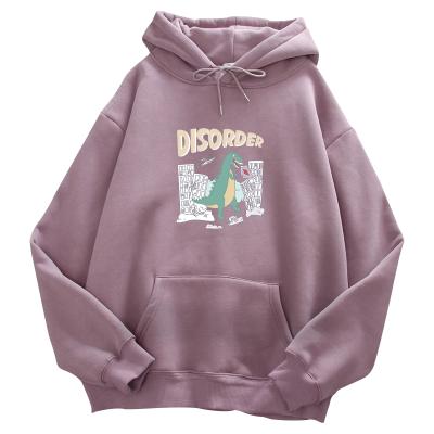 China High Quality Custom Wholesale Sublimation Printed Oversized Hoodie Anti-Wrinkle Full Fleece Dye Women Gym Hoodies Sweatshirts for sale