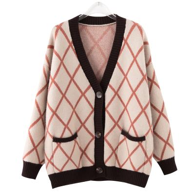 China 2021 Anti-wrinkle fashion fall autumn winter knitted cardigan hooded ladies jacket women's long coat sweaters for sale