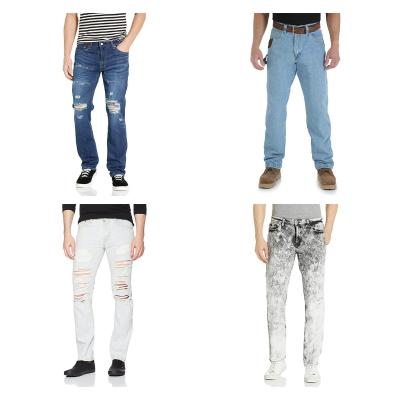 China Latest new custom design hot sale fashion men's clothing jeans pants QUICK DRY for sale