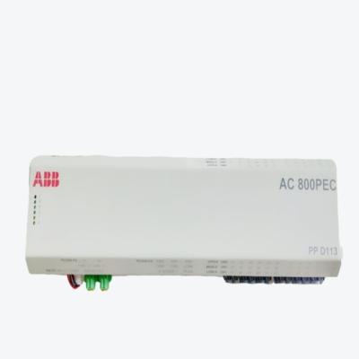 China MÓDULO PROGRAMABLE DEL REGULADOR DE LA LÓGICA DE LOS PP D113 B03-20-110611 ABB DCS en venta