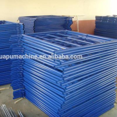 China Solid Metal Steel Plank For Walk Through Frame Scaffolding for sale