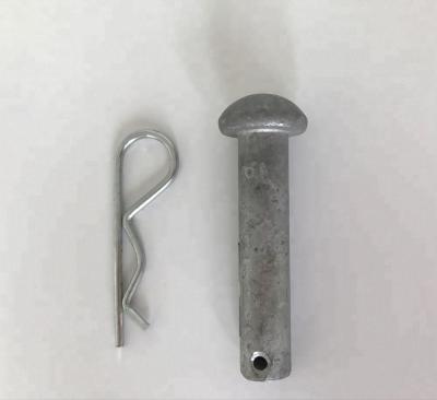 China Scaffolding Accessories Q235 Scaffolding Parts Galvanized Clip / Connector Rivet Lock Pin for sale