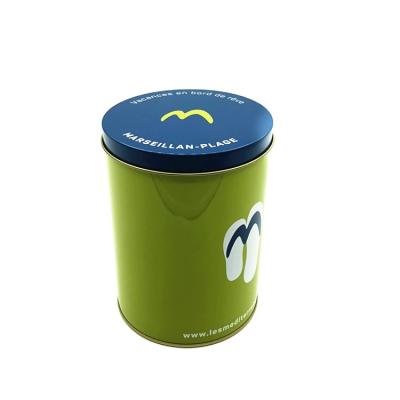 China Best Solid Tea Packaging Tin Boxes Elegant Cylinder Tin Tea Boxes Top Grade Tin Tea Boxes for sale