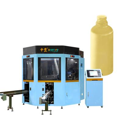 China Screen Printing Machine Screen Printing For Plastic Oval Bottle 3 Color Automatic Servo Bottle Glass Bottle Printer for sale